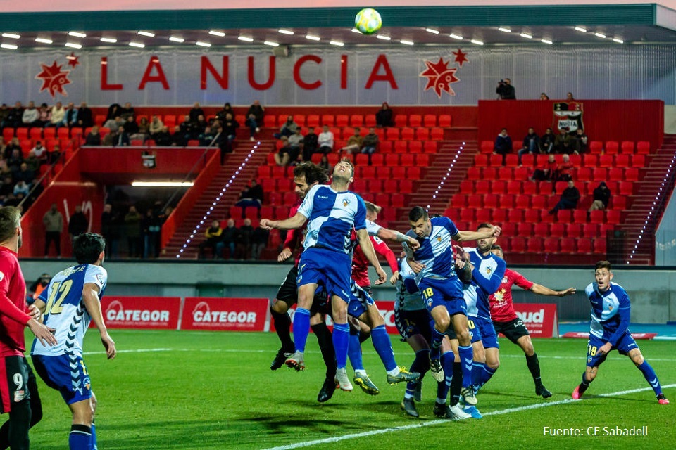 CF La Nucía vs CE Sabadell Grupo 3 - 2020
